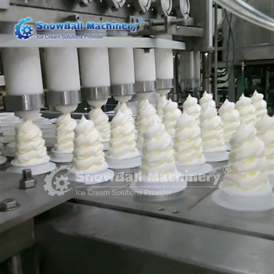 ice cream filling line